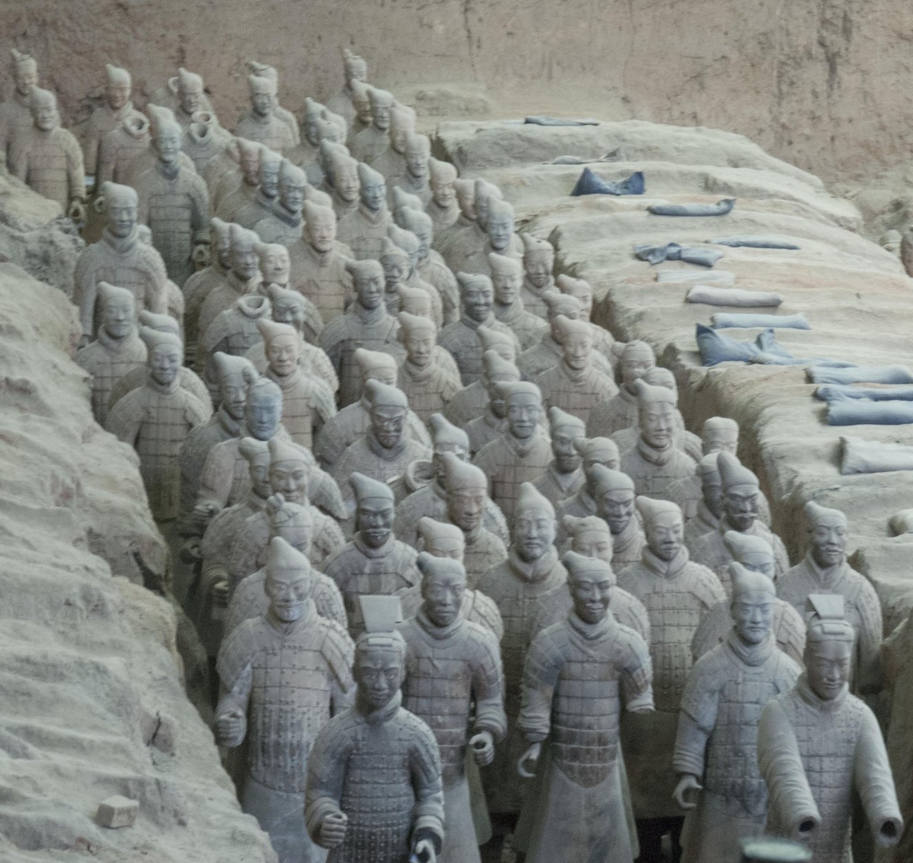 Se terracottasoldater på rejser til Kina
