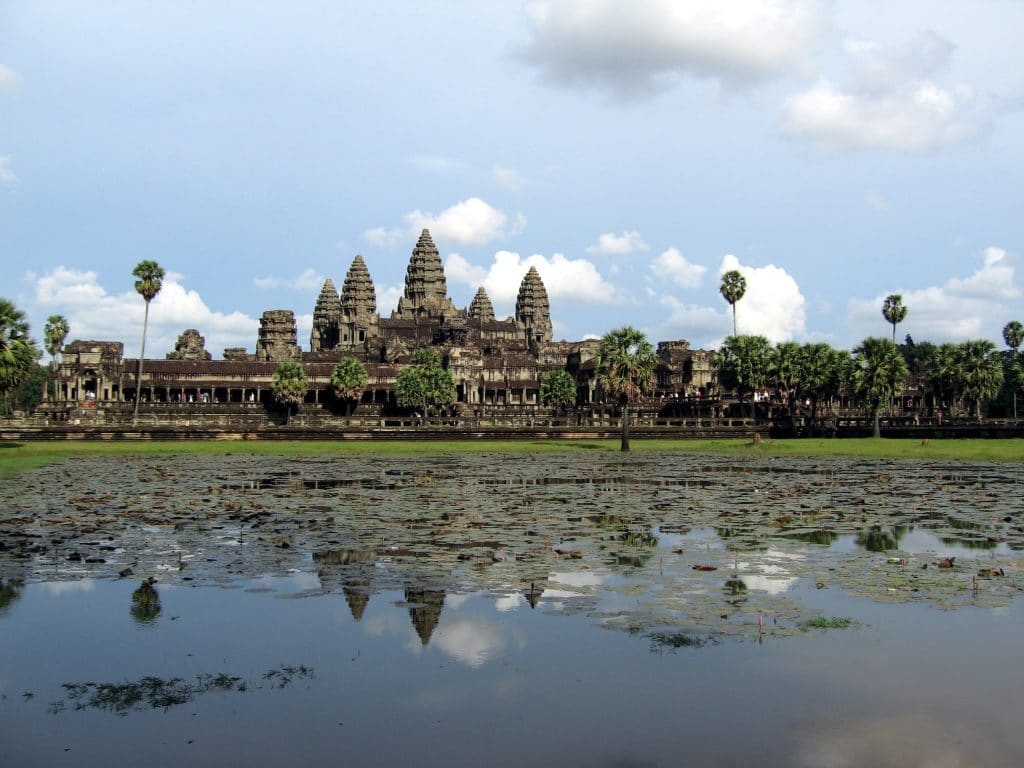 Angkor wat i Siam Reap Cambodia