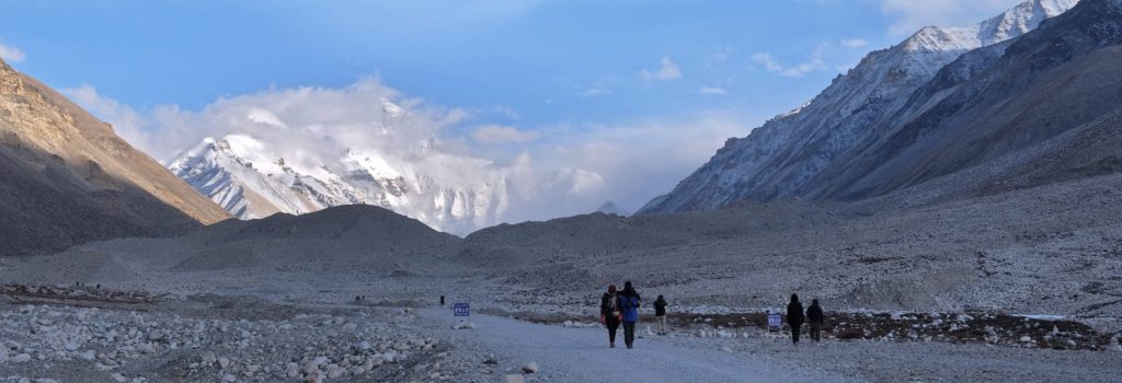 Oplev Everest base camp på rejser til Tibet